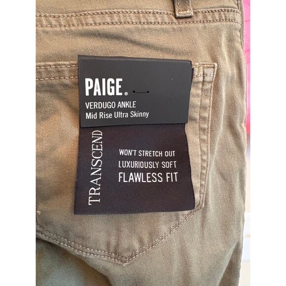 PAIGE VERDUGO ANKLE JEANS SIZE 25 NWT - Picture 5 of 7
